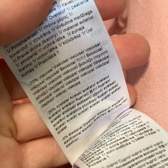 Escada Pink Blazer Lightweight Suit Jacket - Picture 4 of 6